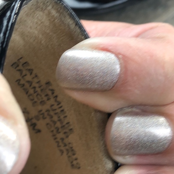 Enzo Angiolini Peep Toe Patent Pumps size 7.5 - Picture 6 of 7